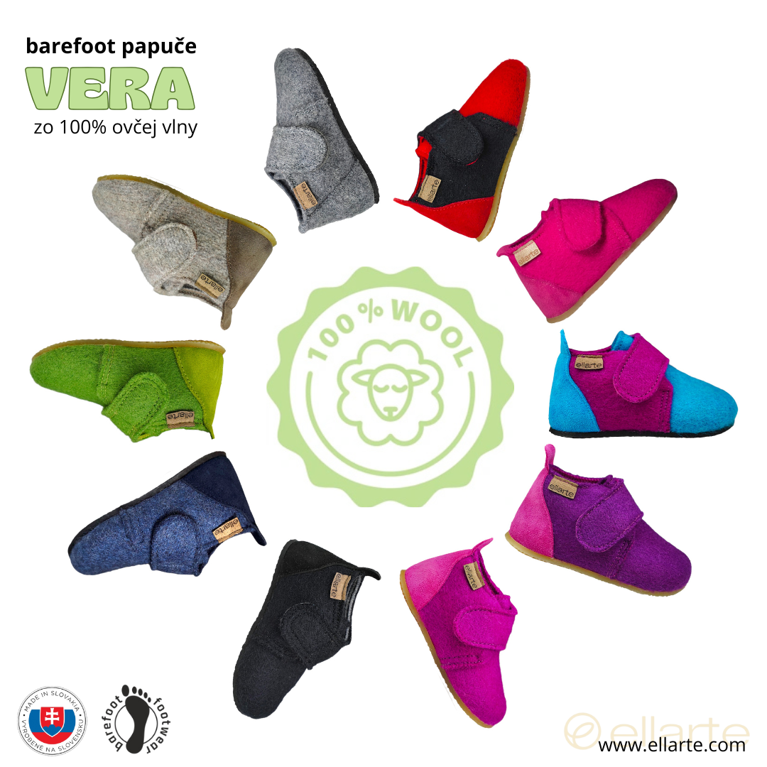 barefoot papuče